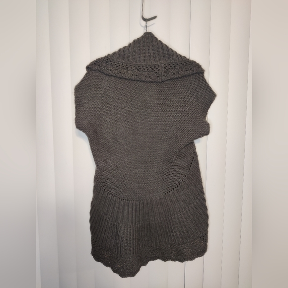 Nine West Gray Knit Shrug Size Large - Picture 2 of 3